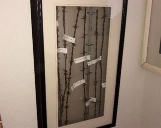 framed barbwire. Yes, you need this.