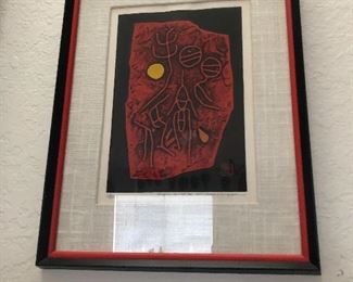 Signed print #'d 112/202