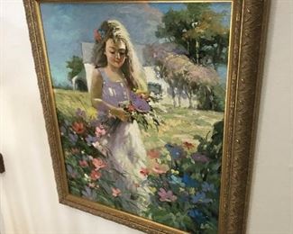 Gorgeous oil painting signed by artist "Avonko".