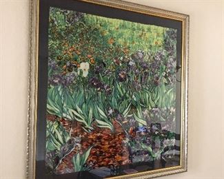 a remake of Van Gogh's "Irisis"