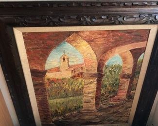 original piece signed BLIZZARD 1970
