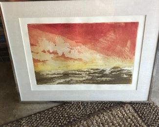 "Terrestrial" signed by artist 15-60