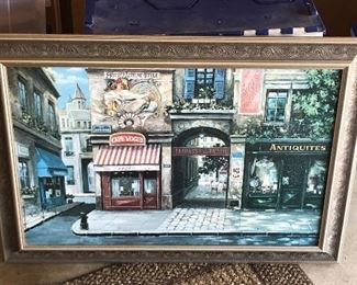 original piece signed Martin St Jean