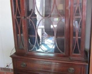 Solid Cherry China Cabinet