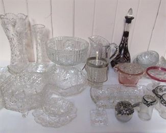 Fancy Cut Glass Galore