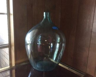 large glass bottle