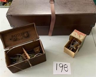 Pfluger Reel and Vintage Boxes