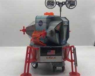 Vintage Model Apollo 11 Eagle Lunar Module and Box