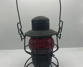 Vintage Pennsylvania Railroad Oil Lantern