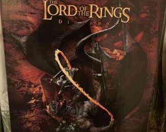 The Lord of the Rings Gandalf vs Balrog