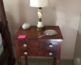 Lovely antique mahogany side table 