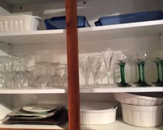Glassware, dishes