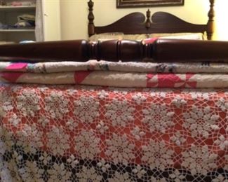 Quilts, coverlet, double bed