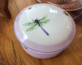 Tiffany dragonfly trinket box