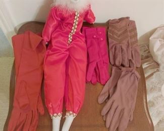 Gloves, small accent table