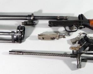 Keeter Creek Machine DP 28 Semi-Auto 7.62x54R Parts For Machine Gun SN# MK02149, Believed To Be Complete