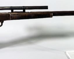 Marlin Model 1897 .22 LR Lever Action Rifle SN# 401904, With Mossberg No. M4b Scope, Believed To Be Deluxe Stock Issue