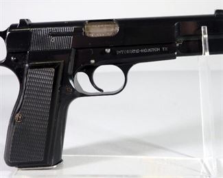 FN-Browning Hi-Power 9mm Pistol SN# 245NW01082, Made In Belgium 1994, Military Contract Pistol