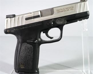 Smith & Wesson SD9 VE 9mm Pistol SN# HER0722, With 2 Total Mags And Paperwork, In Original Box
