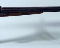 Belgium 12 Ga Percussion Side-By-Side Shotgun SN# Not Found, Intended To Be Wall Hanger