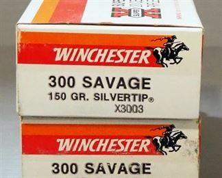 Winchester .300 Savage Ammo, Approx 40 Rds