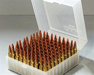 Lake City 5.56mm Tracer Ammo, Approx 100 Rds, In Cabela's Ammo Box