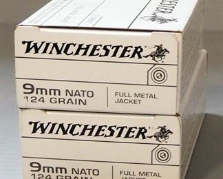 Winchester 9mm Ammo, Approx 100 Rds