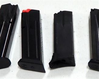 9mm Mags, Qty 4, 1 Luger And 1 Para, Various Capacities