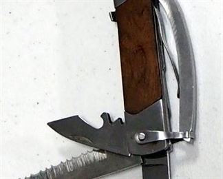 Flashlight Assortment, Qty 5  And Sheffield Multi-tool In Sheath