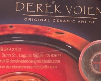 Derek Voien Original Ceramics