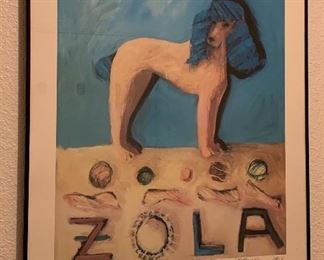 Zola by Kathryn Dettwiller Poster Art 