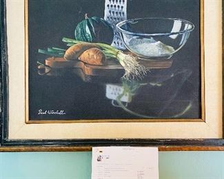 Original Paul Winchell Oil on Canvas 