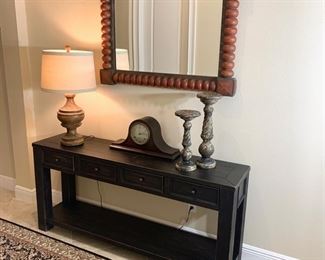 Console Table with 4 Drawers 64" x 15" x 30" high