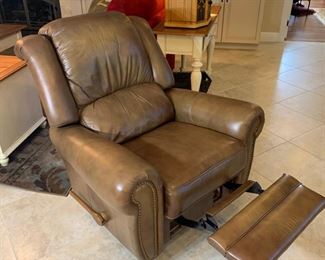 Lazy Boy Leather Reclining Chair