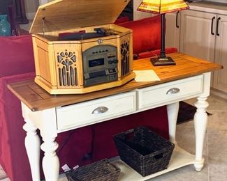 Liberty Furniture 2 Drawer Sofa/Console Table 50" x 18" x 30"