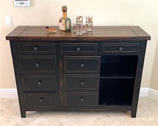 Intercon Winchester Server/Bar Cabinet measures   58" x 18" x 42" high