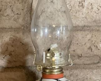 Native American Pueblo Pottery Oil Lamp Isleta, NM 12.5in H