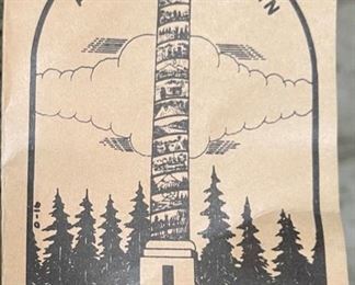 Astoria Column Oregon Trail 19.5in H