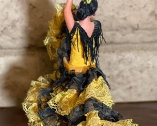 Marin Chiclana Flamenco Dancer Doll Figurine 7in H