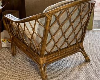 #1 Universal Rattan Chair Vintage 33 x 35 x 33 HxWxD