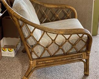 #1 Universal Rattan Chair Vintage 33 x 35 x 33 HxWxD