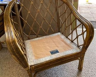 #1 Universal Rattan Chair Vintage 33 x 35 x 33 HxWxD