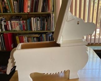 Wood Folk Art Terrier Dog Cabinet 22x8x30in HxWxD