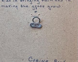 Corina Boyd Antelope Kachina Sand Painting Butterfly Girl 12x6in