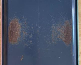 1950s Coca-Cola Serving Tray Thirst Knows No Season 1.5in x 10.75x13.5in HxWxD