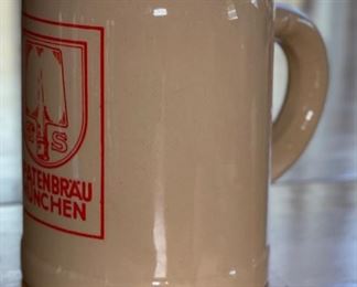 Spatenbrau German Beer Stein 5.25in H x 4in Diameter at bottom