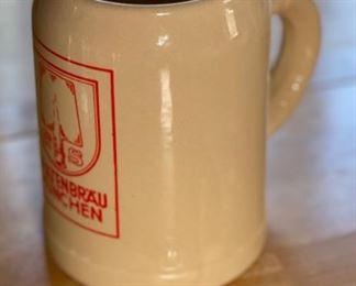 Spatenbrau German Beer Stein 5.25in H x 4in Diameter at bottom