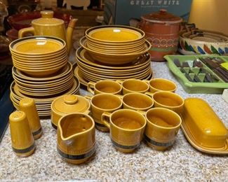 58pc Fuji-Stone Tahiti Stoneware China Set