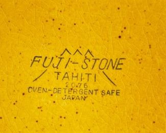 58pc Fuji-Stone Tahiti Stoneware China Set