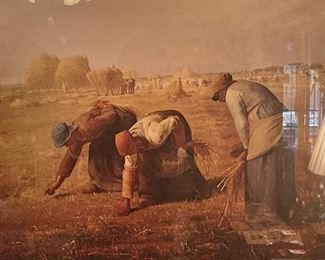 Jean Francois Millet The Gleaners HFA Framed Print 23x29in